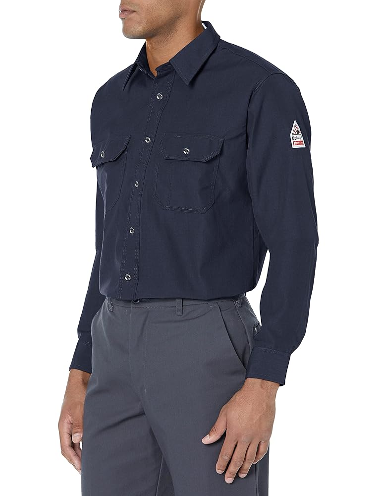 Amazon.com: Bulwark FR Mens Flame Resistant 4.5 Oz Nomex